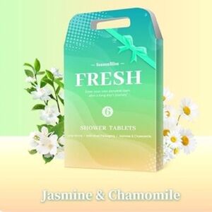 SHOWER STEAMERS SEASON BLISS Fresh - Jasmine & Chamomile Set of 6